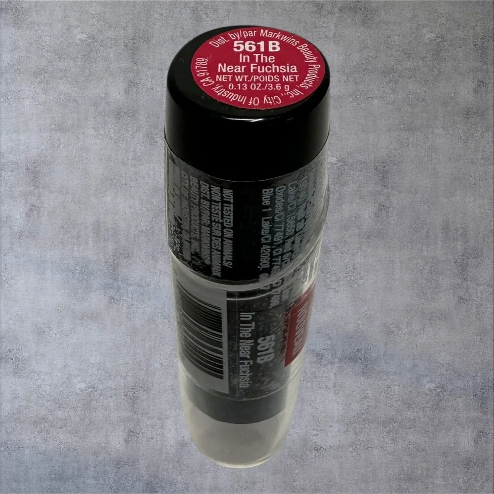 Wet n Wild Lipstick 0.13oz In The Near Fuchsia 561B New Sealed‎ Silk Finish Pink